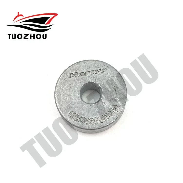 338-60218 Zinc Anode For TOHATSU Outboard Motor MFS2.5HP To 40HP 338-60218-2;338602182M