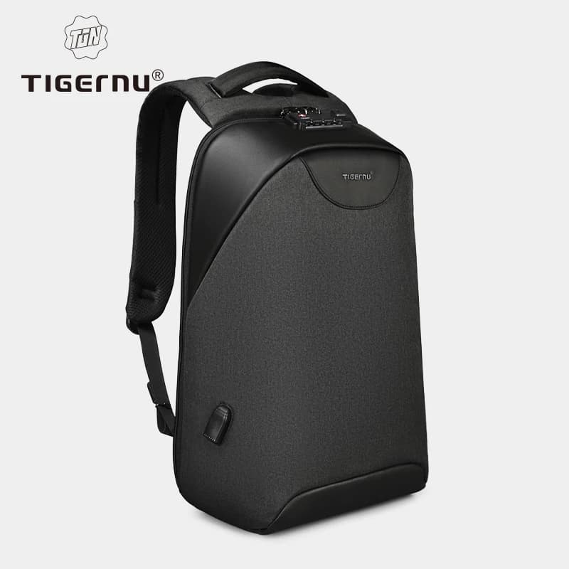 Tigernu Anti Theft Backpacks For Men For Women No Key TSA Lock Backpack 15.6inch Laptop Backpack Schoolbag For Teenager Knapsack