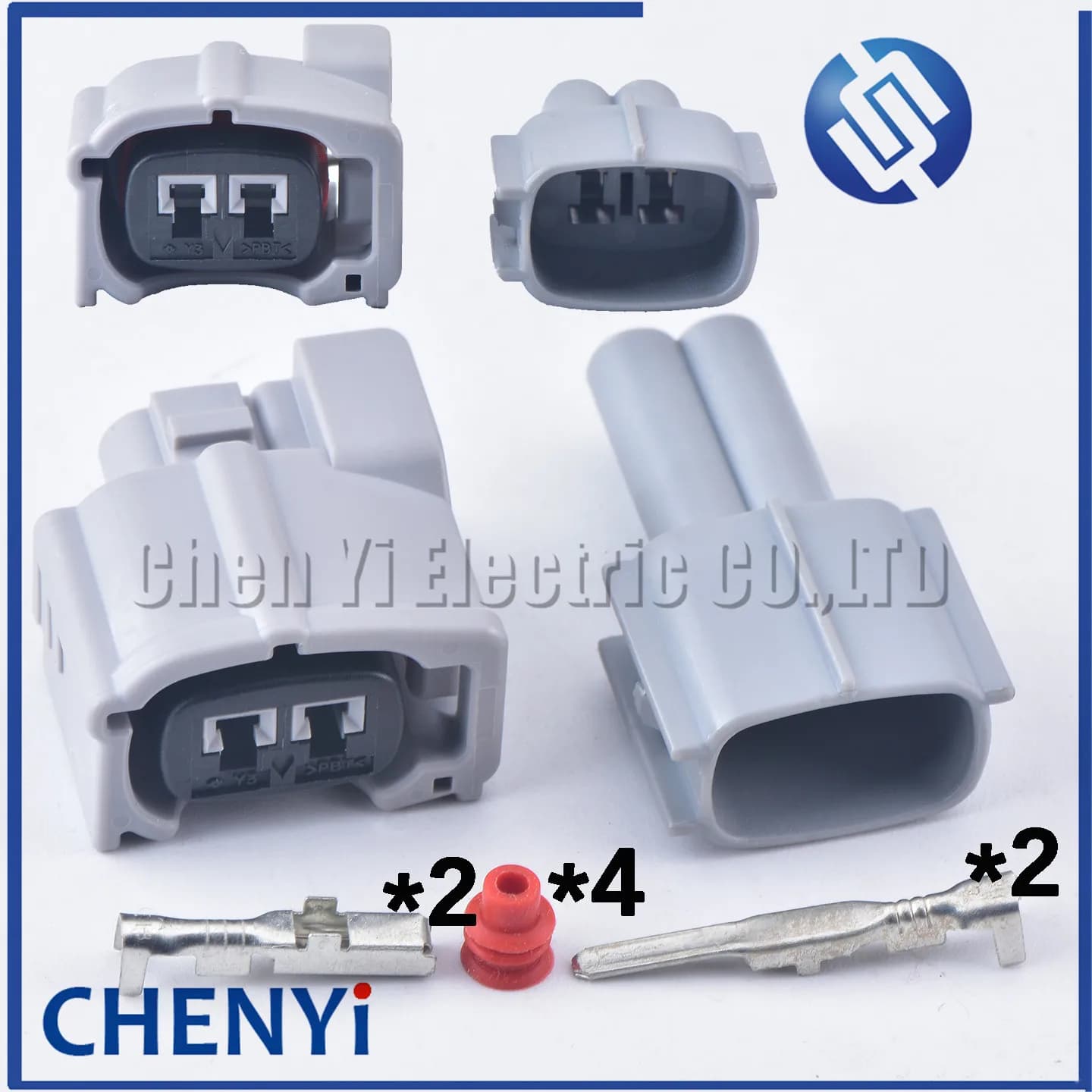 2 Pin Auto Engine nozzle connector Fuel Injector plug 6189-7026 6189-0611 90980-11875 for Toyota COROLLA Lexus