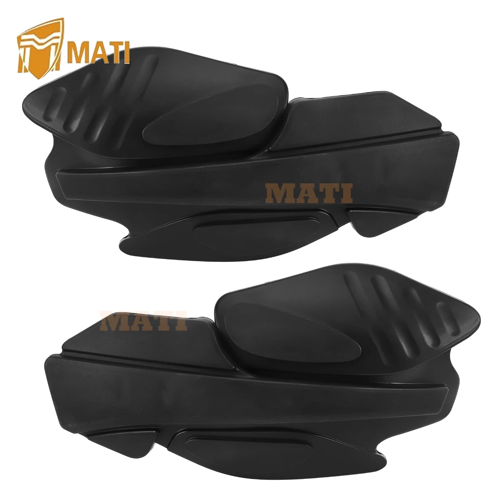 M MATI Black Hand/Wind Guard Kit for Snowmobile Switchback Assault 800 600 Rush 800/600 Pro R RMK 800 600 2876846 2879380