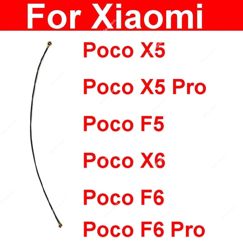 For Xiaomi Pocophone POCO F6 F5 Pro Poco X6 X5 Pro Signal Wifi Antenna Flex Cable Signal Flex Connector Replacement Parts