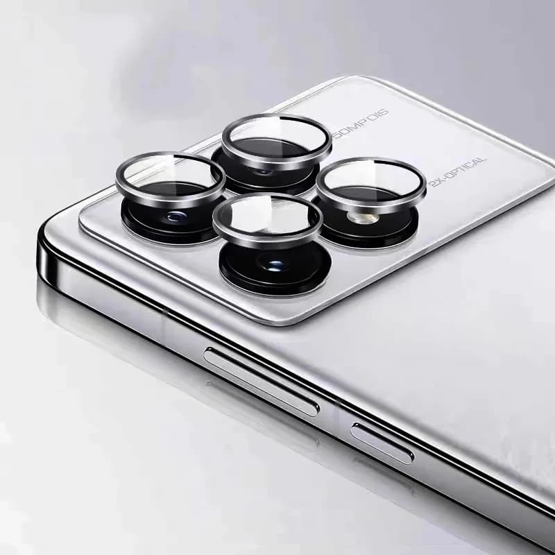Metal Camera Lens Protective Film For Xiaomi POCO X6 Pro Metal Ring Camera Protectors For POCO X6 X6Pro Lens Glass
