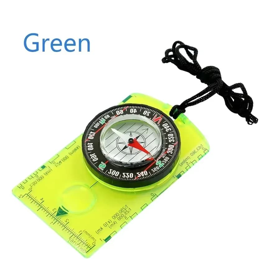 Waterproof Compass Outdoor Gadget Navigation Hiking Compass Camping Orienteering Backpacking Map Reading Compass for Scout Kids