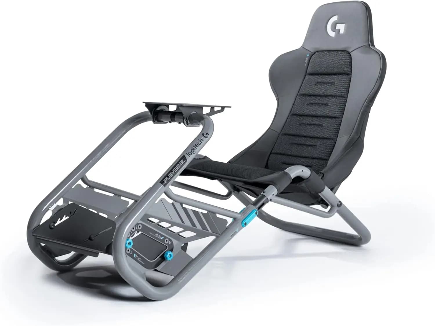 Logitech G Edition Sim Racing Cockpit Fully Adjustable Supports all Direct Drive Steering Wheels Lightweight & Robust