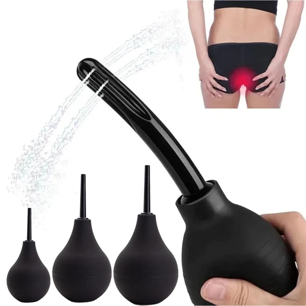 Portable Bidet Small Capacity 89ml Cleaner Enema Syringe Rectal Enemator Stream Douche Enema Colon Cleaning Bidet Accessories