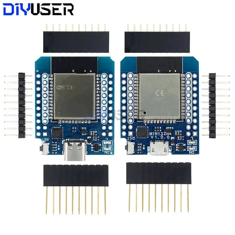 For Wemos Mini D1 ESP8266 ESP32 ESP-32S WIFI Bluetooth CP2104 Development Board Module For Arduino With Pins