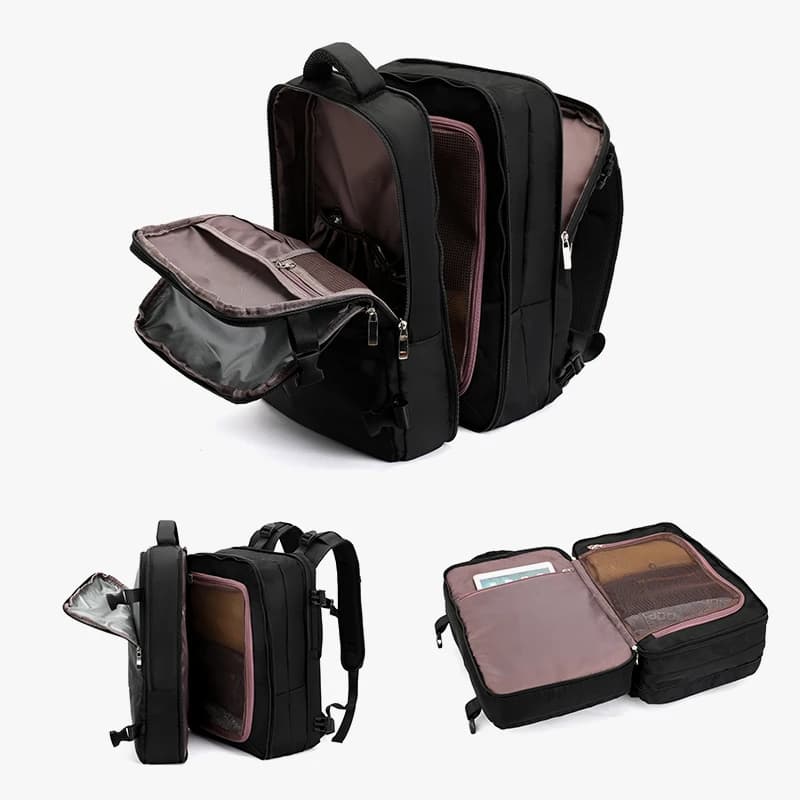 Travel Backpack Men's Short-distance Lightweight Travel Mountaineering Bag Large Capacity Computer School Bag Backpack for Men