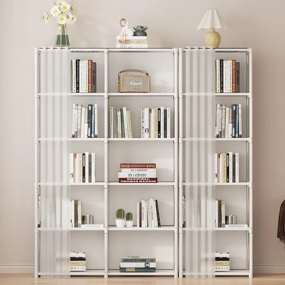 Bookshelf Dustproof Multipurpose Storage Rack Strong Load-bearing Capacity Cloth Wardrobe Simple High-capacity Simple Wardrobe