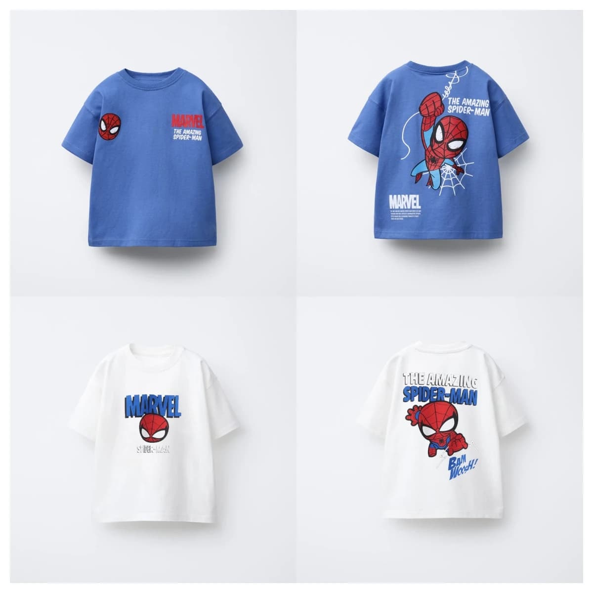 Children's Fashionable Casual Clothing Printed Top T-shirt Round Neck T-shirt 2025 Summer Cute Short Sleeved Top For Children