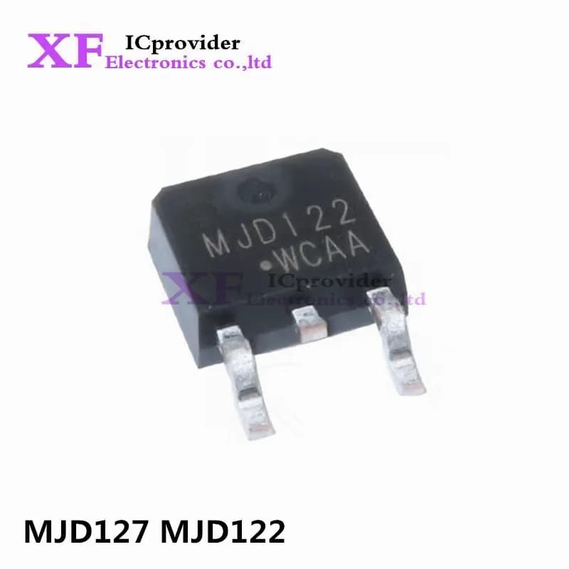 20Pcs MJD127 MJD122 Darlington transistor 8A 100V SMT