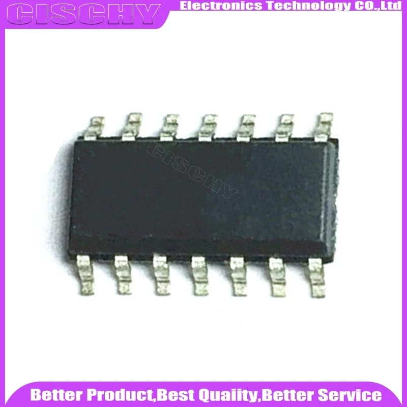 10PCS/lot LMV824 LMV824M LMV824MX SOP-14 In Stock