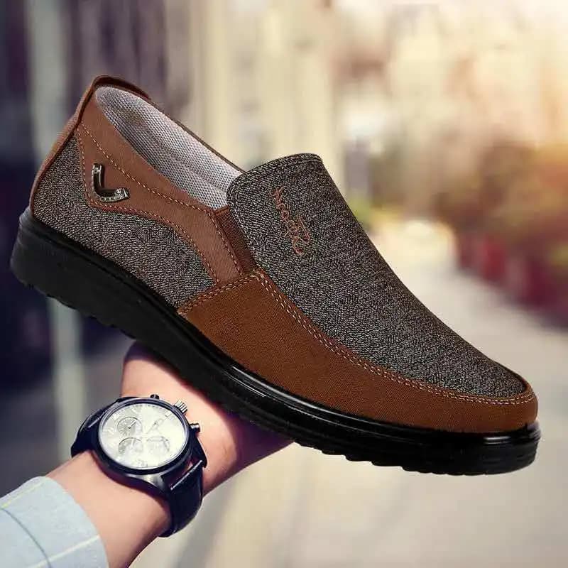 Shoes Men Canvas Summer Classic Loafers Men Casual Shoes Breathable Walking Flat Men Shoes Zapatos Sneakers Plus Size 2023
