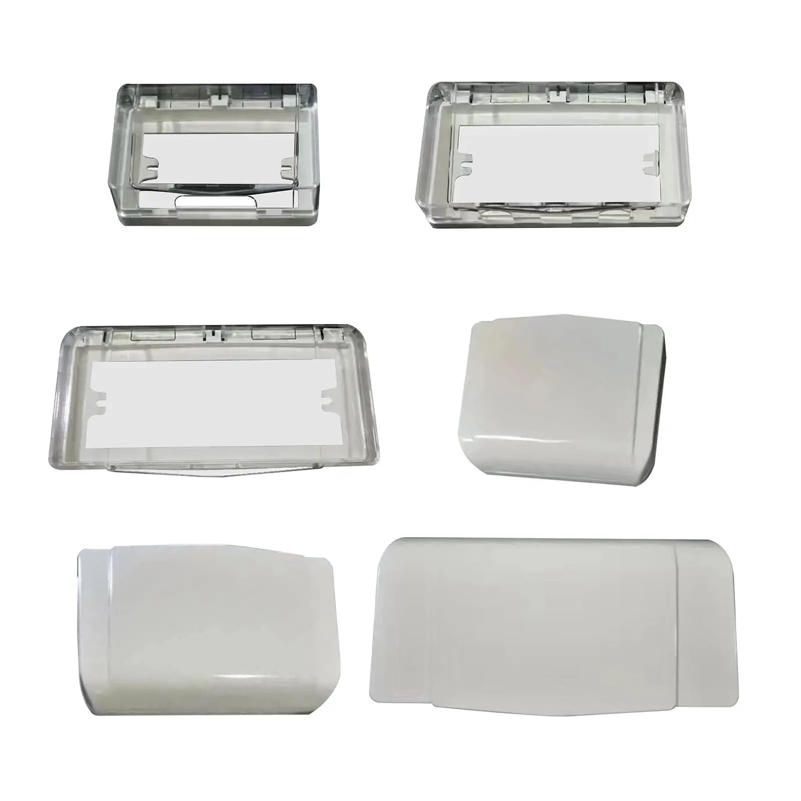 Electrical Outlet Cover Box Flip Weatherproof Cover Plug Cover Socket Waterproof Box for Bathroom Kitchen Office Home Supplies