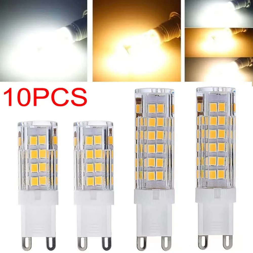 10X G9 LED Lamp 3W 5W 7W 9W 20W AC 220V LED Bulbs SMD 2835 LED G9 Light Replace 30/150W Halogen Lamp Light For Home Useful