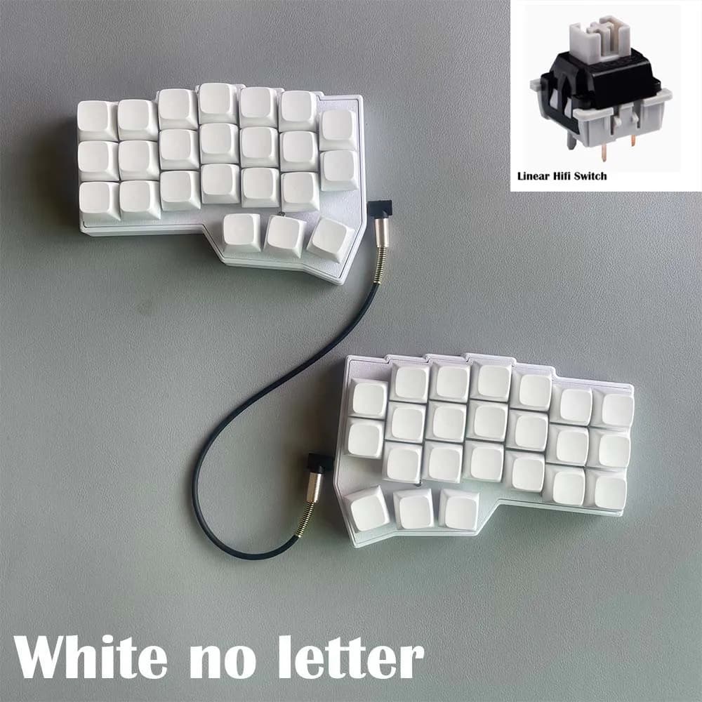 Corne V4 Split Ergonomics Hot-swappable MX Mechanical Keyboard Wired South RGB VIAL fully rogrammable