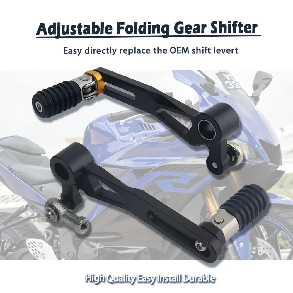 Motorcycle Adjustable Folding Gear Shifter Shift Pedal Lever Fits For MT-03 MT-25 YZF-R3 R25 2014-2020 2015 2016 2017 2018 2019