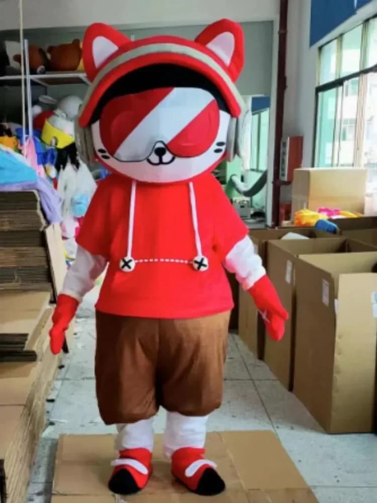 Christmas Panda Mascot Costume Costume Cosplay Party Costume Carnival Halloween Christmas Easter Adult