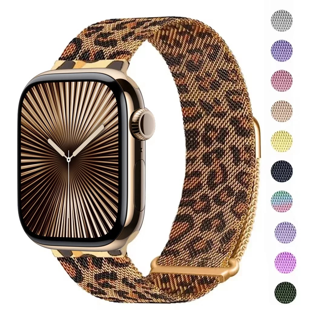 Milanese Loop strap for apple watch band 46mm 45mm 44mm 40mm 41mm pride bracelet iwatch series 11/10/9 8 7 6 SE3/ultra 2 3 49mm