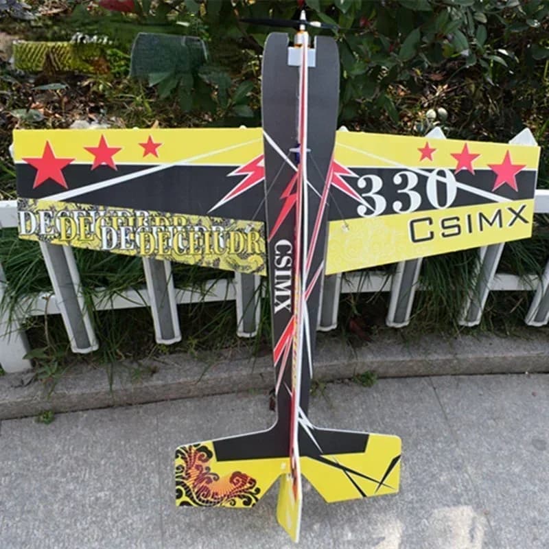 3D Mercury Fixed-wing Aerobatic Magic Board Plane Rc Airplane Take Your RC Flying To The Next Level KIT DIY Remote Control Plane