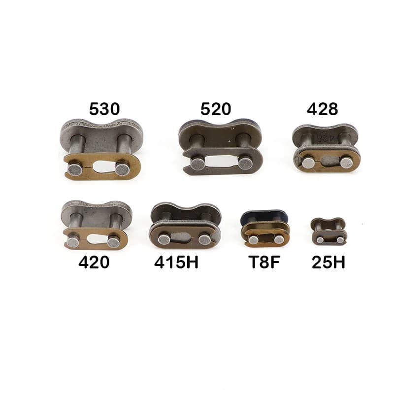 5Pcs/lot 25H/T8F/420/428/428H/520/530 Chain Master Link for Pocket Dirt Pit ATV Quad Go Kart E Gas Scooter Motorcycle parts