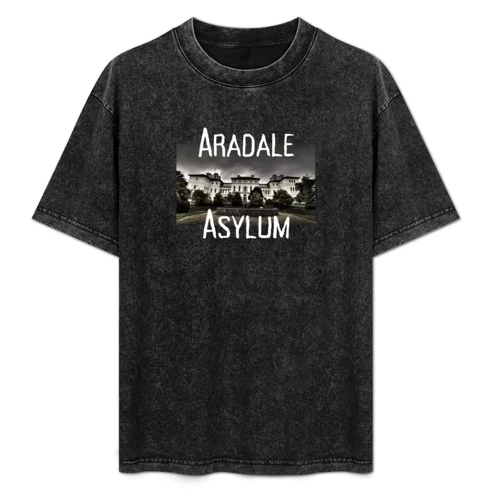 Aradale Asylum T-Shirt anime stuff blue archive plus size tops oversized t shirt men