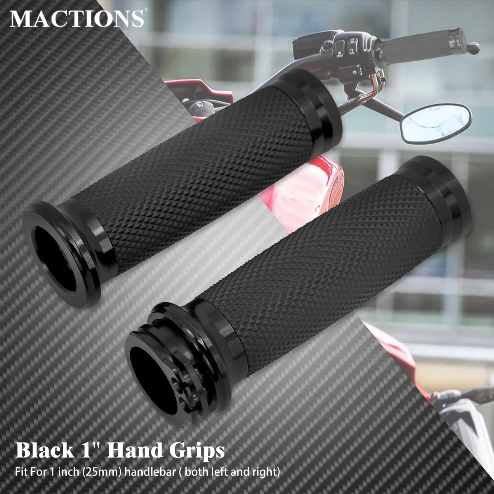 Handle Bar 1"25mm Hand Grips Motorcycle Handle Bar Handlebar For Harley Touring Sportster 883 1200 XR Dyna Softail VRSC Custom