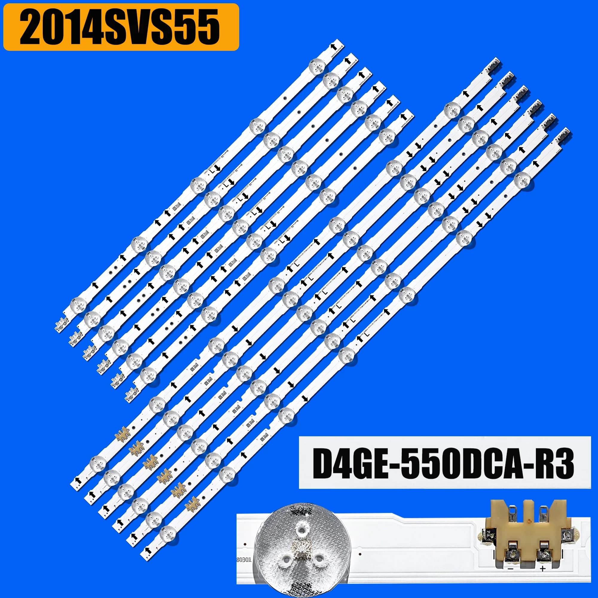 LED Backlight Strip For UN55H6900AF UN55H6500AF UN55H6550AF UN55H6300AF UN55H6350AF UN55H6400AF UN55J5300AF UN55J6360AF