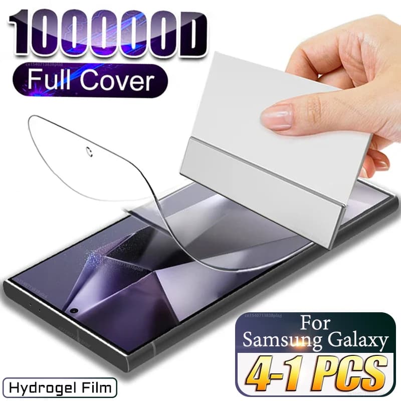 Hydrogel Film For Samsung Galaxy S25 S24 S23 S22 S21 S20 Plus Ultra Screen Protector Note 20 10 9 S10 S9 Lite FE S10E S20FE 5G