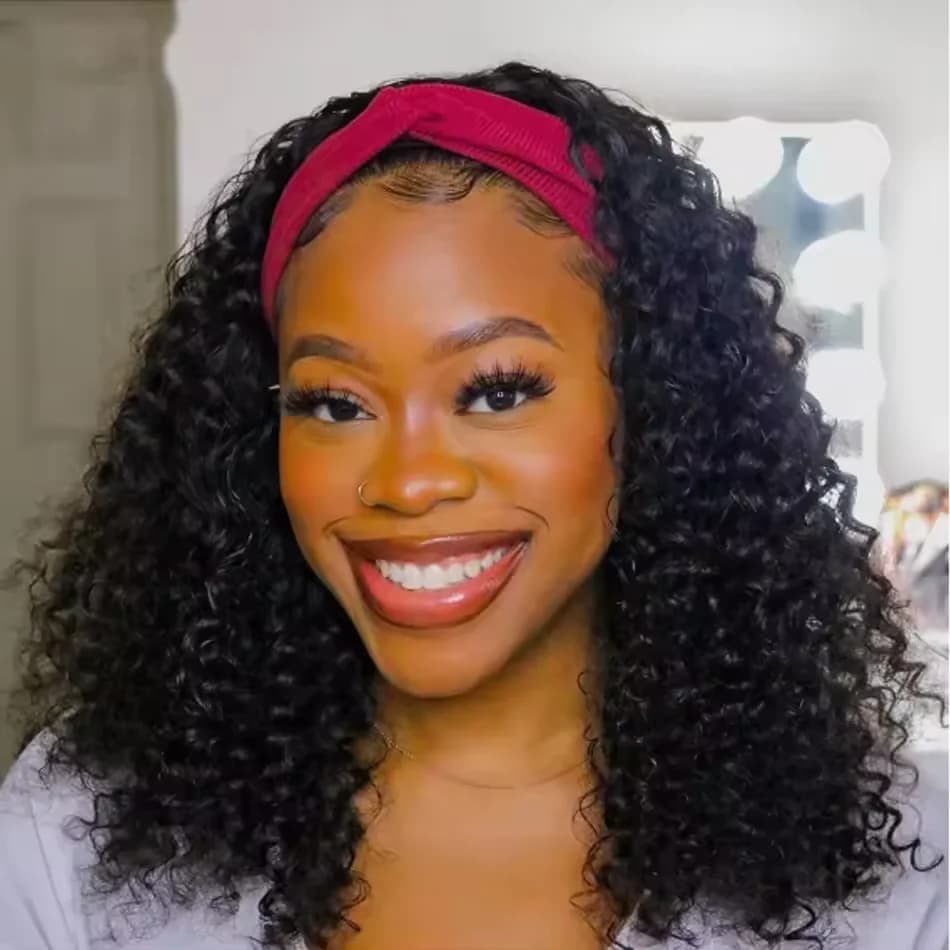 14 Short Curly Bob Wig 13x4 Transparent Lace Frontal Wig 100% Human Hair 200% Density Deep Wig PrePlucked Women Remy Hair