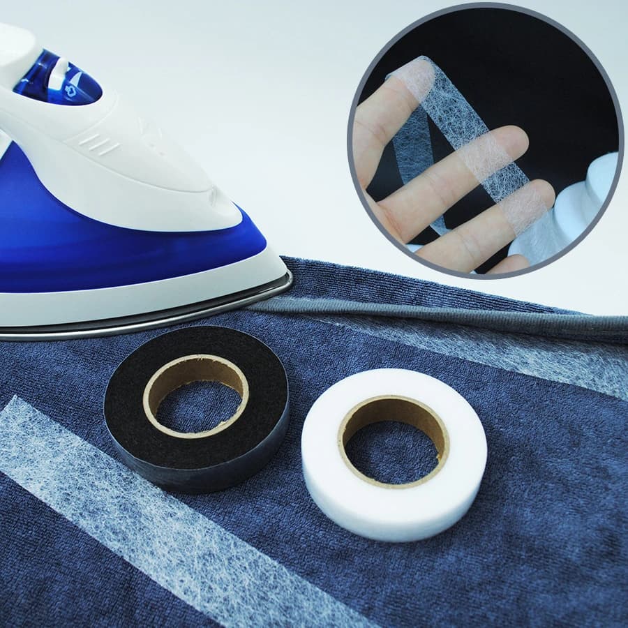 1Pc Hot Melt Double-Sided Tape For Pasting Double-Sided Non-Woven Fabric Lining and Fusible Lining in Clothing Sewing Supplies