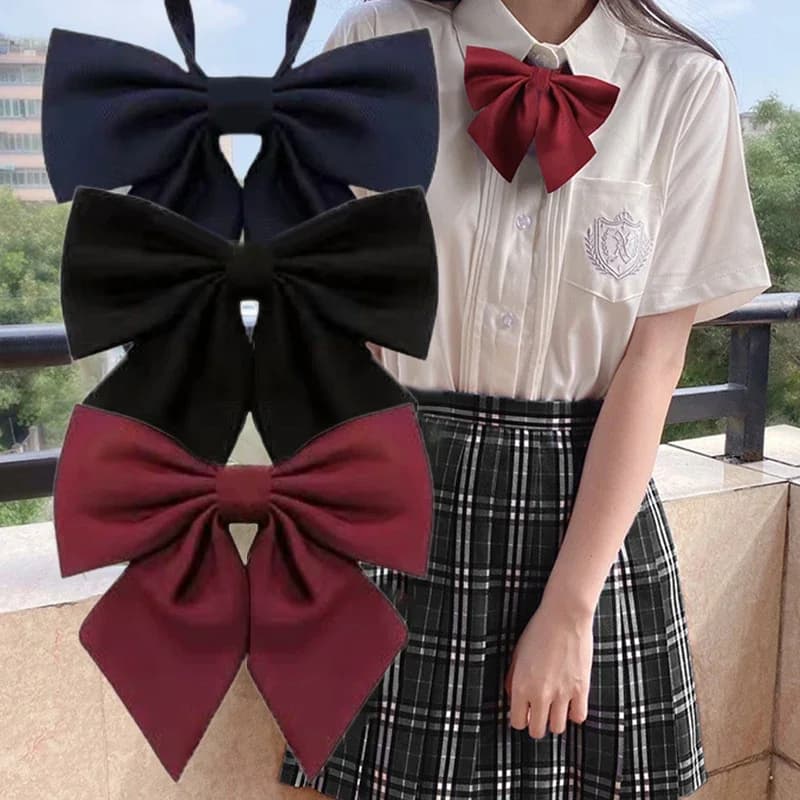 Butterfly Bowties 0School Uniform Women Girls JK Bow Tie Rope New Necktie Handmade Japanese Clothing Shirt Korean Style