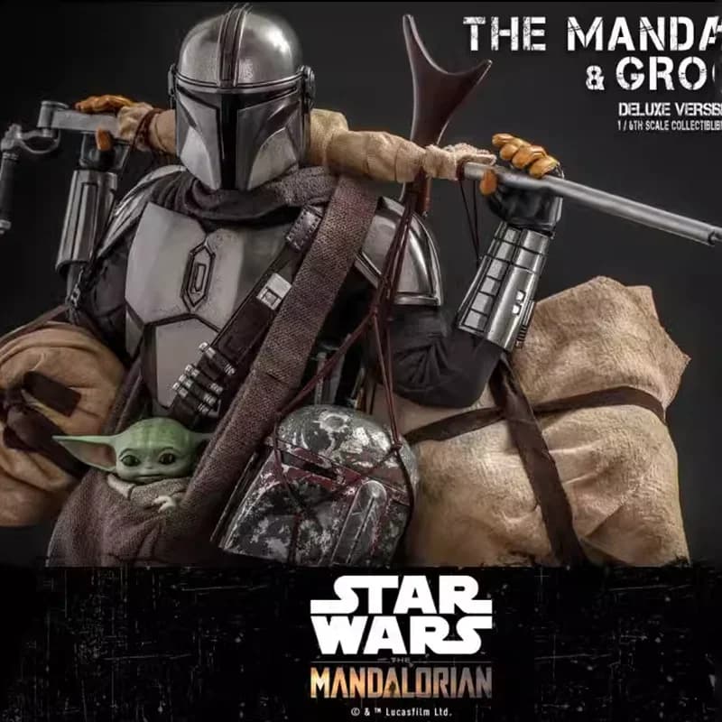 Star Wars The Mandalorian3.0 Deluxe Edition Action Anime Figure Doll Decoration Ornament Collection Model Birthday Gift For Kid