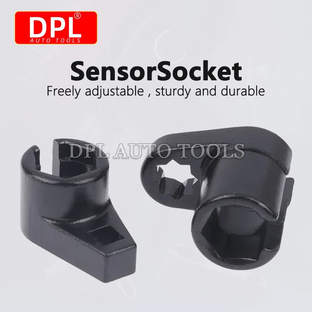 3/8" 22MM Lambda Offset Oxygen Sensor Socket Wrench o2 Tool Kit Set Adapter Engine Wrench