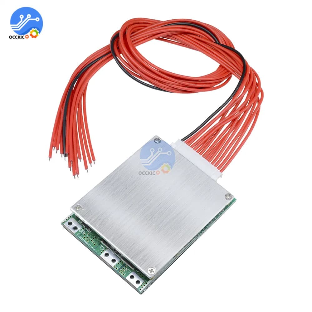 Bms 10S/13S 36V/48V 15A/20A/30A/35A/40A Li-ion Lithium Battery Charger Protection Board Battery BMS With Balance Function E-bike