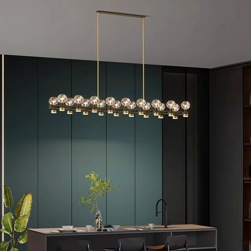 home decorationPendant lights, luxury crystal living room chandelier, dining room Pendant lamp, ceiling light, indoor lighting