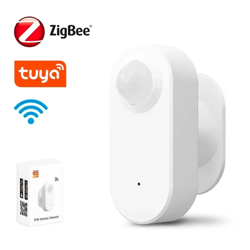 Tuya Zigbee Wifi Human Motion Presence Sensor Smart Home App Remote Control 2.4Ghz PIR Detection Decor Security Alarm Protection