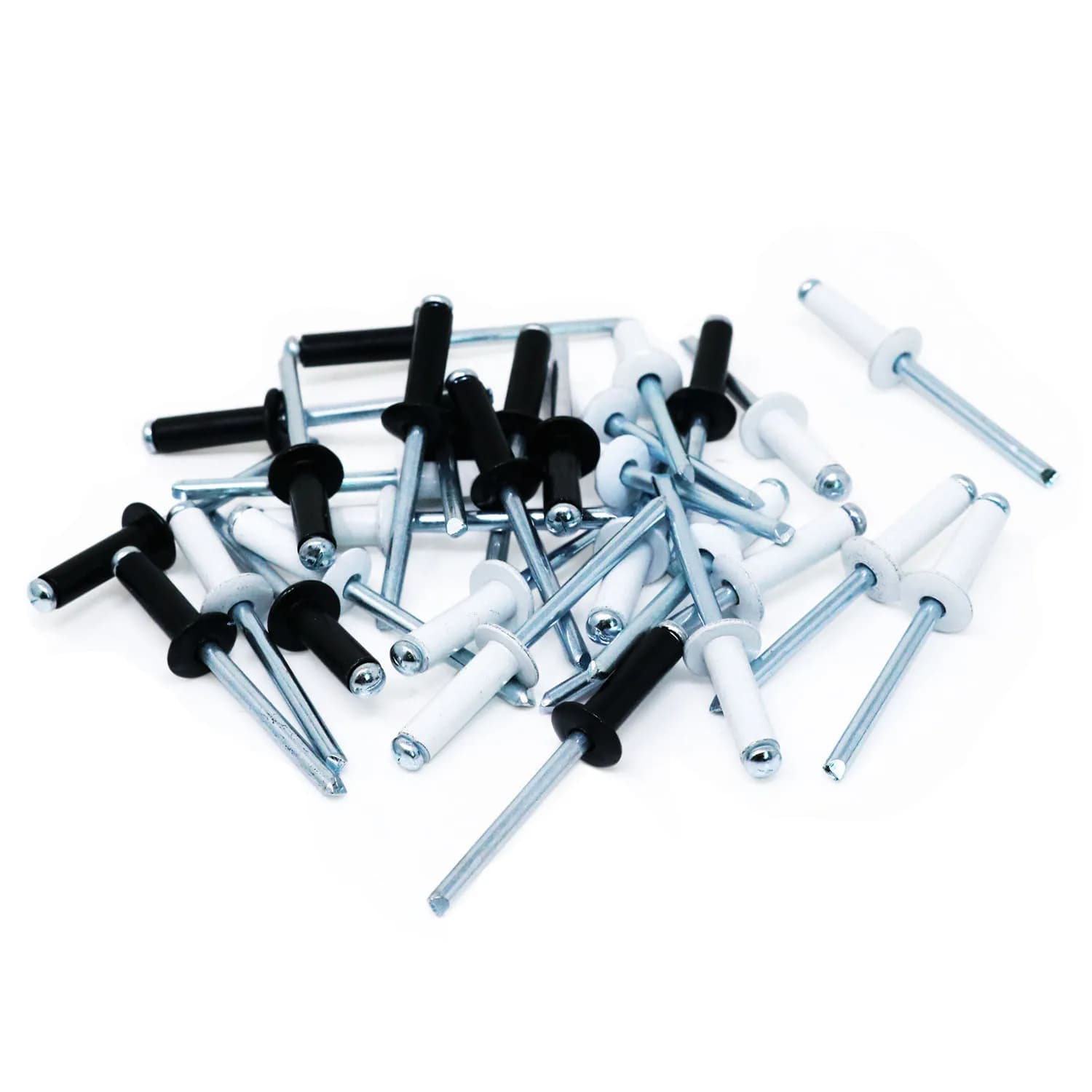 Black Aluminum Blind Rivets 50PCS 4.8 X 16mm Pop Rivets For Metal White Blind Rivets