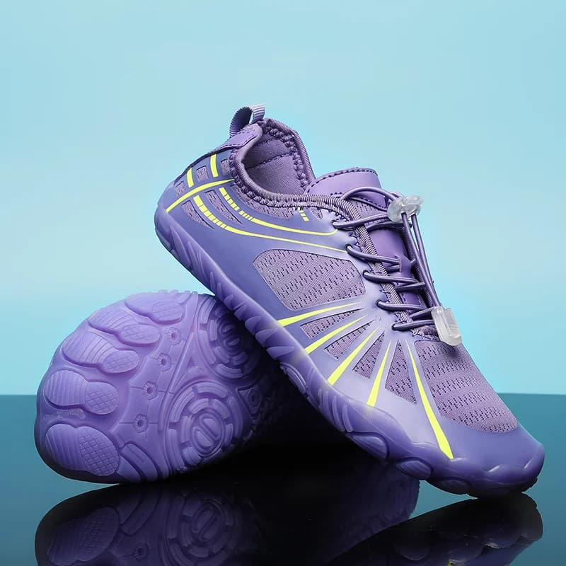 Purple Men's Barefoot Shoes Light Beach Shoes Woman Quick-Drying Man Aquatic Sneaker Non-Slip Swimming Shoes zapatillas barefoot