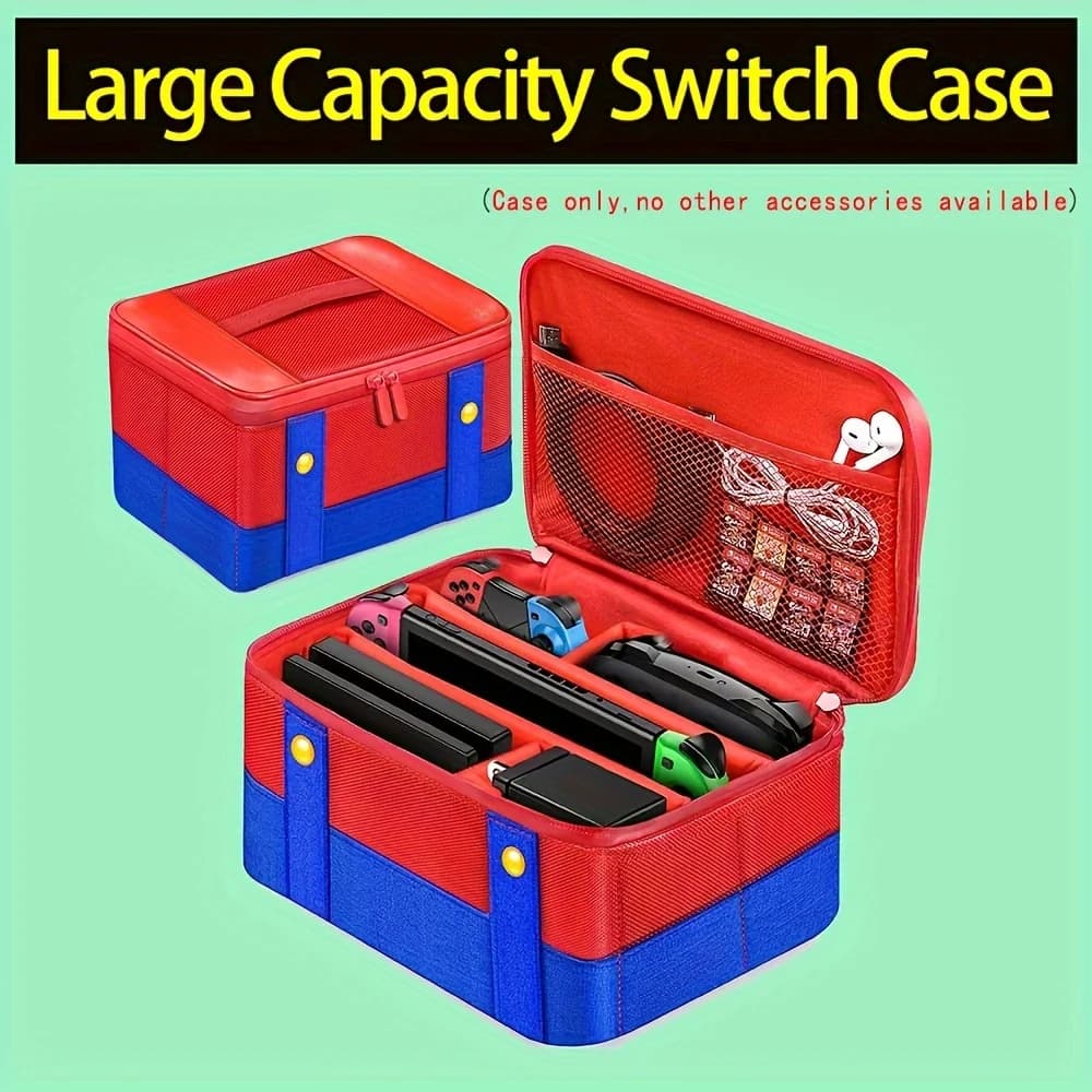 Large Carrying Protective Case for Nintendo Switch OLED Console Pro Controller Travel Storage Bag Case For Switch Accessories