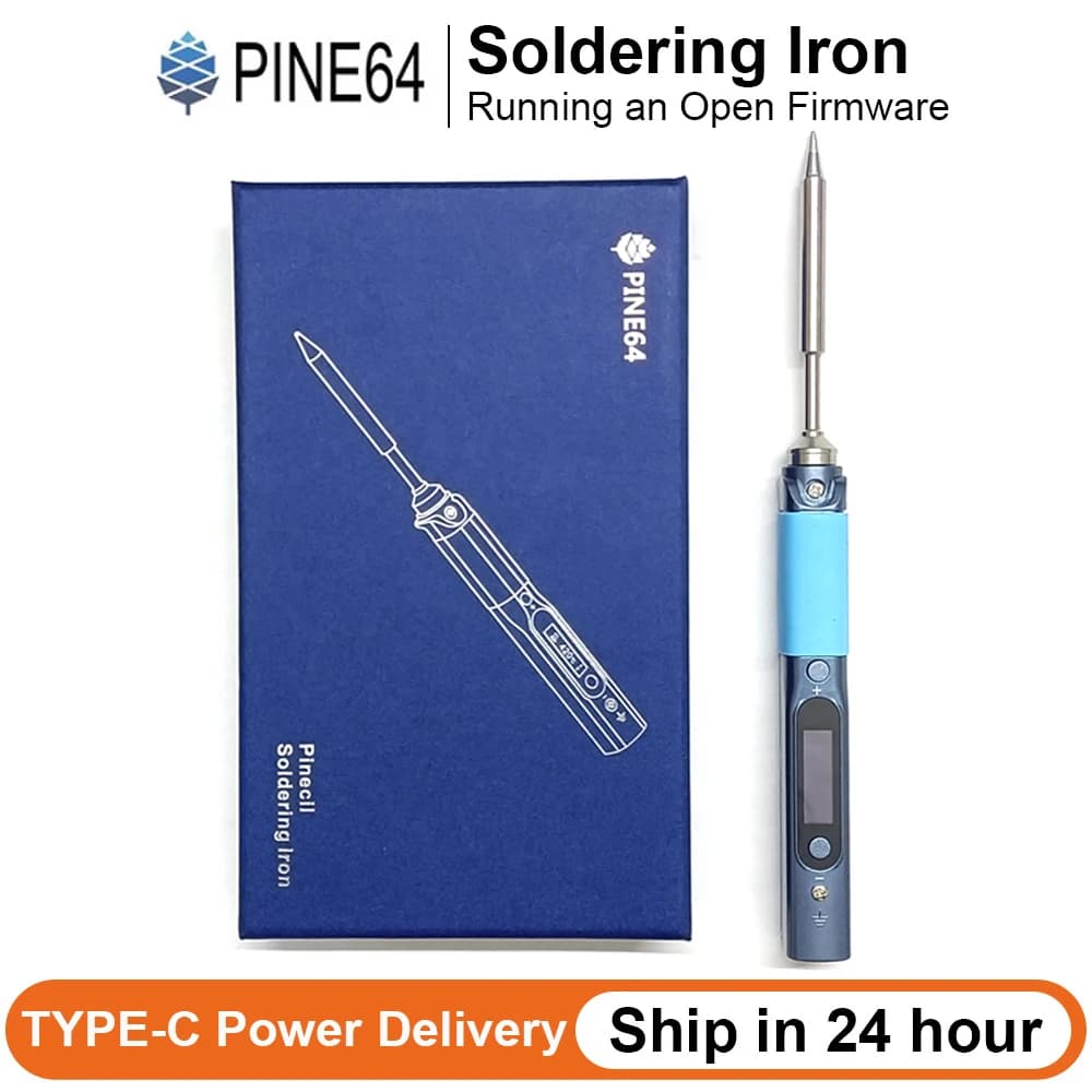Pine64 CN Version Pinecil V1 Soldering Iron Portable Programable Welding Tools Adjustable Temperature Digital Solder Station