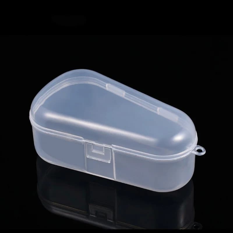 1pc Transparent Empty Plastic Box for Baby Teether Nipple Nasal Irrigator Storage Box Children Kids Medicine Candy Storage Box