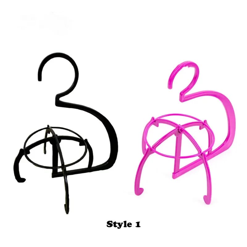 Wig Stands For Multiple Wigs Hanger Display Rack Wig Holder For Styling Plastic Storage Organizer For Wig Rack Stand