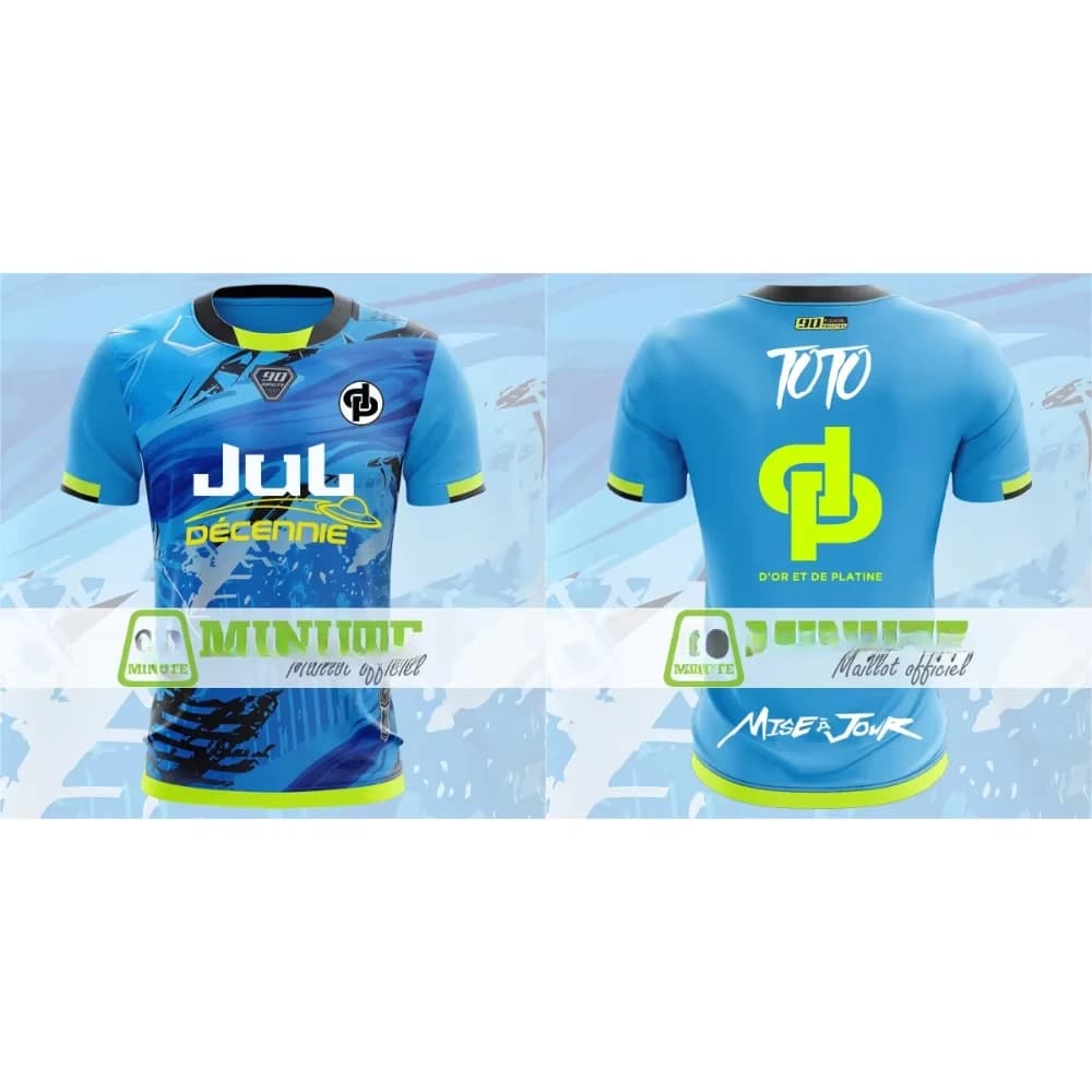 Jersey 90 Minute MM9 Men's Streetwear 3D Printed Quick Drying Breathable Tees for Family Look Men/Women Short Sleeve T-shirt