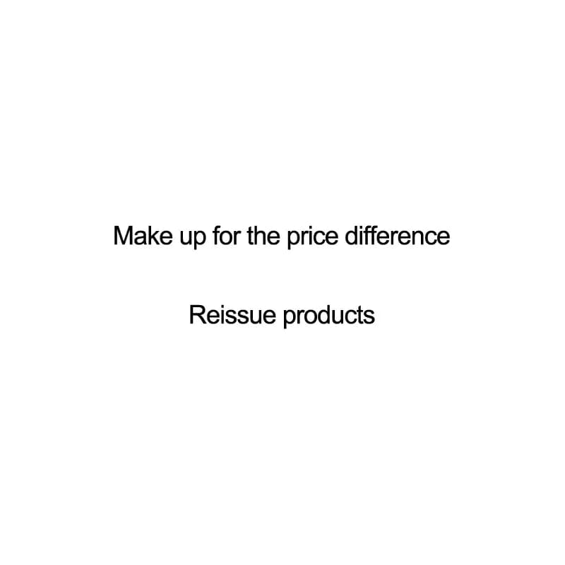Make up for the price difference or issue replacement products