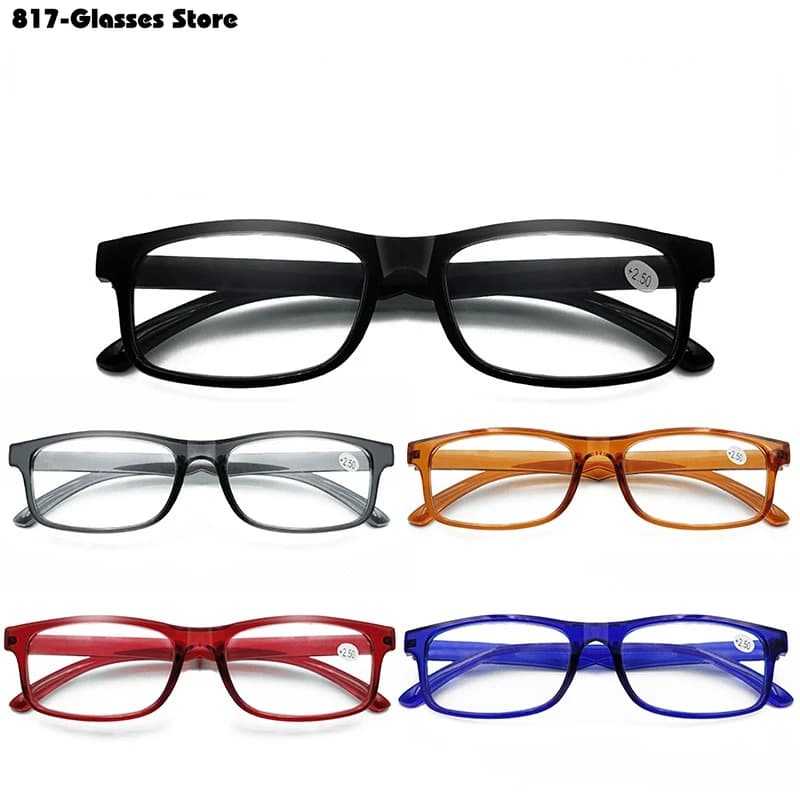 2023 Hot-selling Reading Glasses Men Presbyopicfor The Elderly Women Ultralight Anti-blue Light +1.0 To +4.0