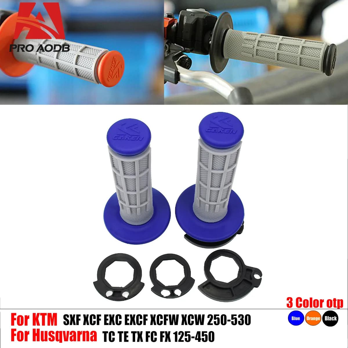 For Husqvarna TC TE TX FC FX For KTM SXF XCF EXCF XCFW EXC Reliable durable Motorcycle Accessories Handlebar Lock-on Grips Tube