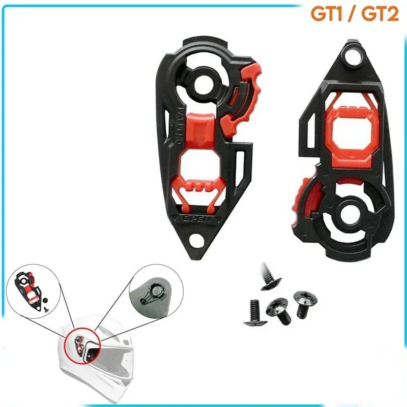 Motorcycle Helmet Parts Accessories Helmet Visor Base Lock for AGV K1 K3SV K5 Casco Moto Mechanism Capacete Shield Lock