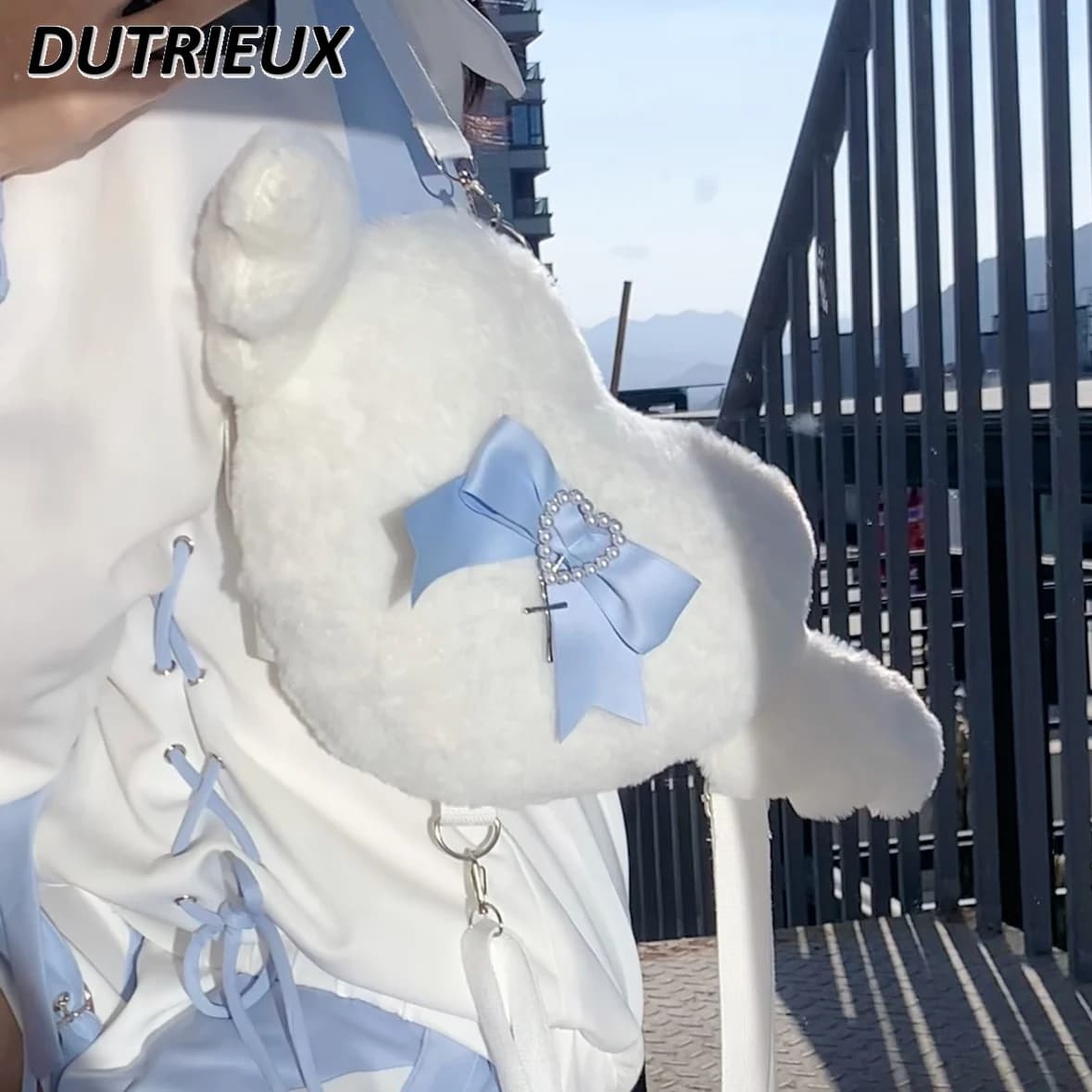 Japanese Style Spring Summer Elegant Backpack Water Color Girl's Backpacks Lolita Bag Female Fshion Sweet Cute Women's Bags