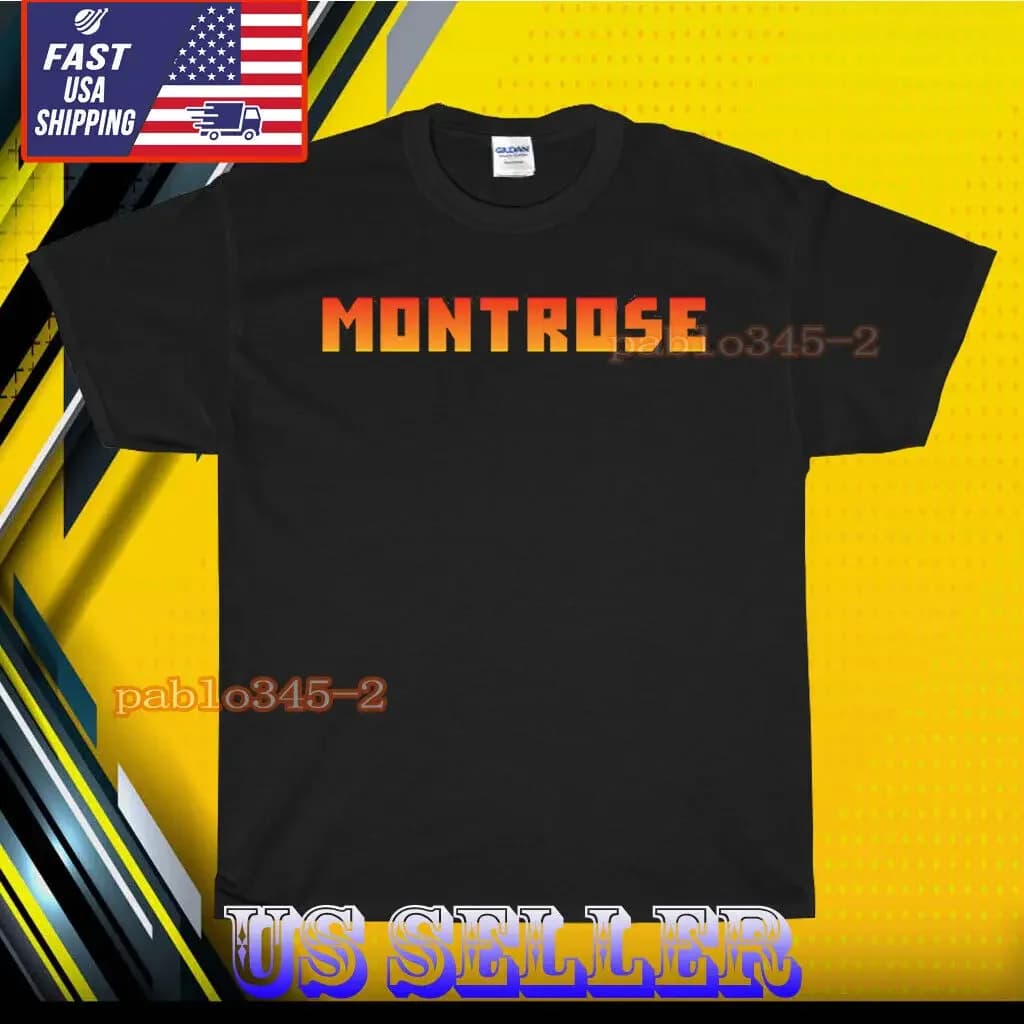 NEW SHIRT MONTROSE LOGO RACING CAR T-SHIRT UNISEX FUNNY AMERICAN SIZE S-5XL