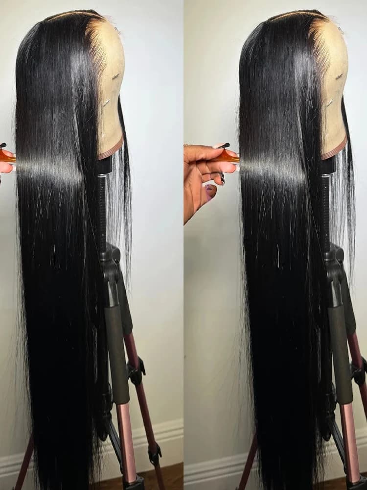 Straight 30 40 Inch 13x6 Lace Front Human Hair Wigs For Women 13x4 Hd Lace Frontal Wig Brazilian Human Hair Wig 7x5 Glueless Wig